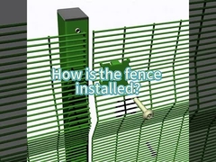 Smooth Mesh Surface 3 Meters High 358 Fence Uniform Mesh