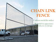 Chain link fence