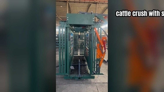 Heavy Duty Cattle Crush For Livestock Farms