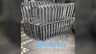 Rust Proof Hay Feeder for Livestock Durability